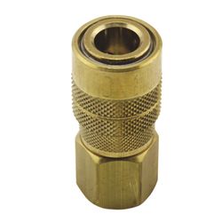 Milton Brass Air Coupler 3/8 in. 10 pc