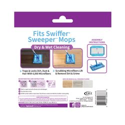 Rejuvenate Cleaning Microfiber Sweeping Pad 1 pk
