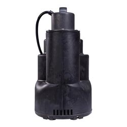 Eco-Flo SUP Series 1/4 HP 1800 gph Thermoplastic Switchless Switch Submersible Utility Pump