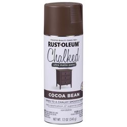 Rust-Oleum Chalked Matte Cocoa Bean Chalky Finish Paint 12 oz