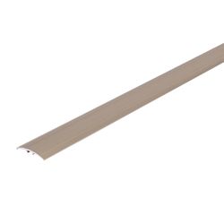 M-D Building Products 0.5 in. H X 1.5 in. W X 36 in. L Prefinished Pewter Aluminum Floor Transition