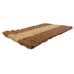 Entryways 36 in. W X 24 in. L Natural Extra-Thick Woven Coir Door Mat