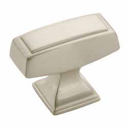 Amerock Mulholland Collection Cabinet Knob 1-1/8 in. Satin Nickel 1 pk