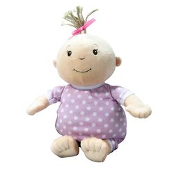 Warmies Baby Girl Stuffed Animal Lighter Skin