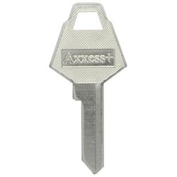 HILLMAN Traditional Key House/Office Key Blank 84 Single For XL locks Silver