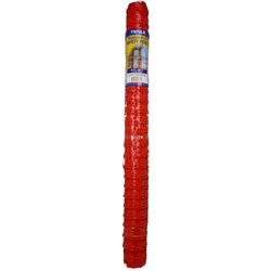 Tenax Beacon Plus 4 ft. H X 50 ft. L Polyethylene Safety Fence Orange