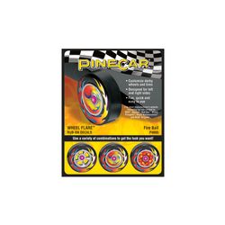 PineCar Dry Transfer Decal Multicolored
