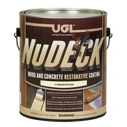 UGL NuDECK Flat Medium Tint Base Mid Tone Base Floor and Patio Coating 1 gal