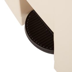 Rubbermaid 26.5 in. H X 19.8 in. W X 16.1 in. L Step-On Trash Can 18 gal Beige