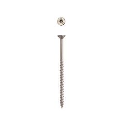 SPAX No. 10 Sizes X 3-1/2 in. L Gray Star Flat Head Deck Screws 1500 pc
