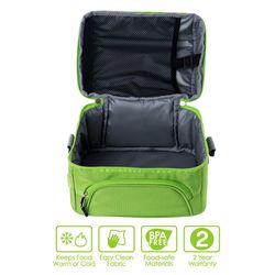 Bentgo Deluxe Green 1 gal Lunch Bag Cooler