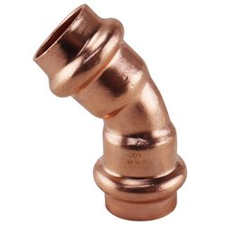 Pressfast 1/2 in. Press each X 1/2 in. D Press each Copper 45 Degree Elbow
