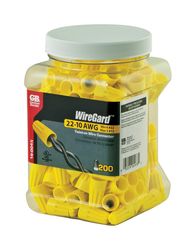 Gardner Bender WireGard 18-10 Ga. Copper Wire Wire Connectors Yellow 200 pk