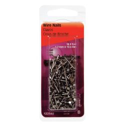 HILLMAN Anchor Wire 18 Ga. X 3/4 in. L Bright Steel Wire Nails 1 pk 2 oz