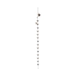 Alpine Bronze Metal 120 in. H X 6 in. L X 4 in. W Watering Can with Hummingbird and Flower Outdoor D