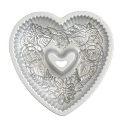 Nordic Ware 9 in. W X 9 in. L Floral Heart Bundt Pan