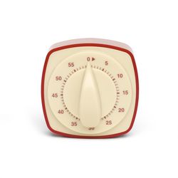 Kikkerland Analog Plastic Kitchen Timer