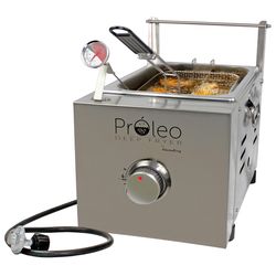 Flame King Proleo Aluminum Deep Fryer 2.5 gal