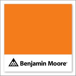 Benjamin Moore Startling Orange 2016-10