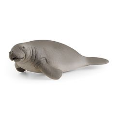 Schleich Wild Life Manatee Toy Gray 1 pc