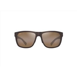 Maui Jim Puakea Sunglasses Men's Matte Brown Frame HCL Bronze Lens Polarized