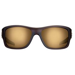 Flying Fisherman Down Sea Sunglasses Unisex Brown Frame Amber Gold Mirror Lens Polarized