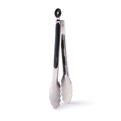 Cat Cora Silicone/Stainless Steel Locking Tongs