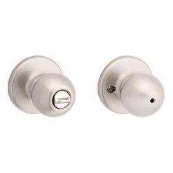 Kwikset Polo Satin Nickel Privacy Knob