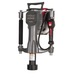 Titan 30 in. H X 18 in. L Galvanized Steel Multi-Purpose Post Driver Black