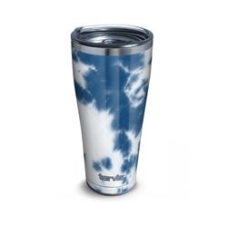 Tervis 30 oz Blue/White BPA Free Acid Wash Tie Dye Double Wall Tumbler