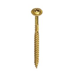 GRK Fasteners No. 10 in. X 3-1/8 in. L Star Hex Head W-Cut Structural Screws
