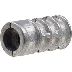 HILLMAN 1/4 in. D X 1/4 in. Short in. L Zinc Round Head Lag Shield Anchors 50 pc