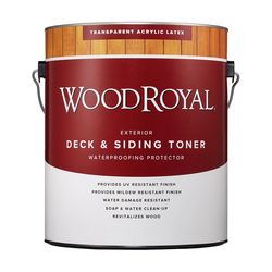 Ace Wood Royal Transparent Natural Water-Based Acrylic Deck and Siding Toner 1 gal