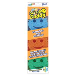 Scrub Daddy Heavy Duty Scrubber For All Purpose 13.9 in. L 3 pk