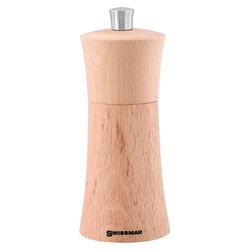 Swissmar Natural Beechwood Pepper Mill
