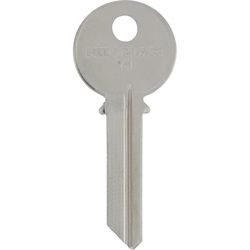 HILLMAN Traditional Key House/Office Key Blank 129 Single For Yale Locks Silver
