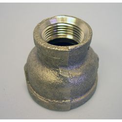 Campbell 1-1/2 in. FPT X 1 in. D FPT Brass Reducing Coupling