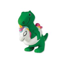 Pet Shop by Fringe Studio For Dog Green/White Latex Pool Side Rex Dog Toy 1 pk