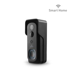 Globe Electric Wi-Fi Smart Home Black/Gray ABS/Polycarbonate Wireless Smart-Enabled Video Doorbell