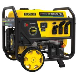 Champion Tri Fuel 6500 W Portable Generator