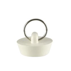 Ace 1-1/8 in. White Rubber Sink Stopper