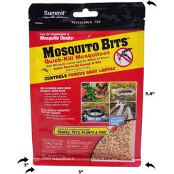 Summit Mosquito Bits Mosquito Larvae Control Granules 8 oz