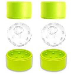Kikkerland Green TPE Ice Ball Molds
