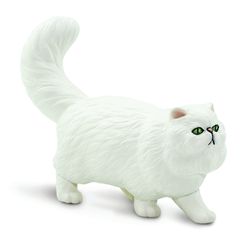Safari Ltd. Best In Show Persian Cat Toy White