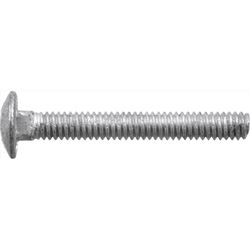HILLMAN 5/8-11 in. X 12 in. L Hot Dipped Galvanized Steel Carriage Bolt 25 pk
