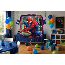 Anagram Balloons Spiderman Foil Balloon 1 pk