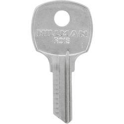 HILLMAN RO-13 House/Office Universal Key Blank Single Silver