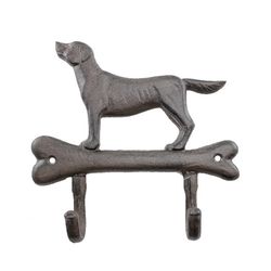 Koppers Hardware 1 in. L Bronze Brown Cast Iron Medium Dog & Bone Hook 10 lb. cap. 1 pk