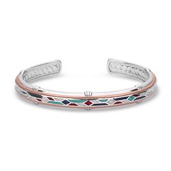 Montana Silversmiths Women's Western Mosaic Bracelet Water Resistant