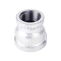 STZ Industries 1/2 in. FIP each X 3/8 in. D FIP Galvanized Malleable Iron Reducing Coupling